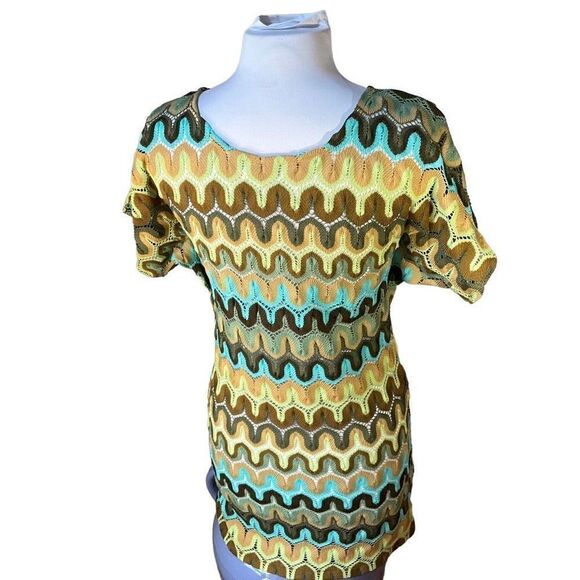 Vintage Rubber Ducky Productions Open Crochet Dress or Beach Coverup! Small. EUC - Picture 10 of 10
